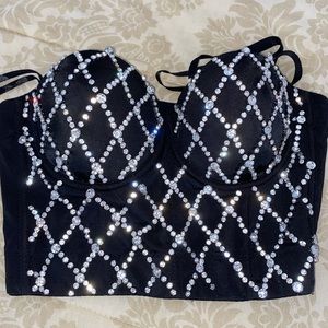 rhinestone top